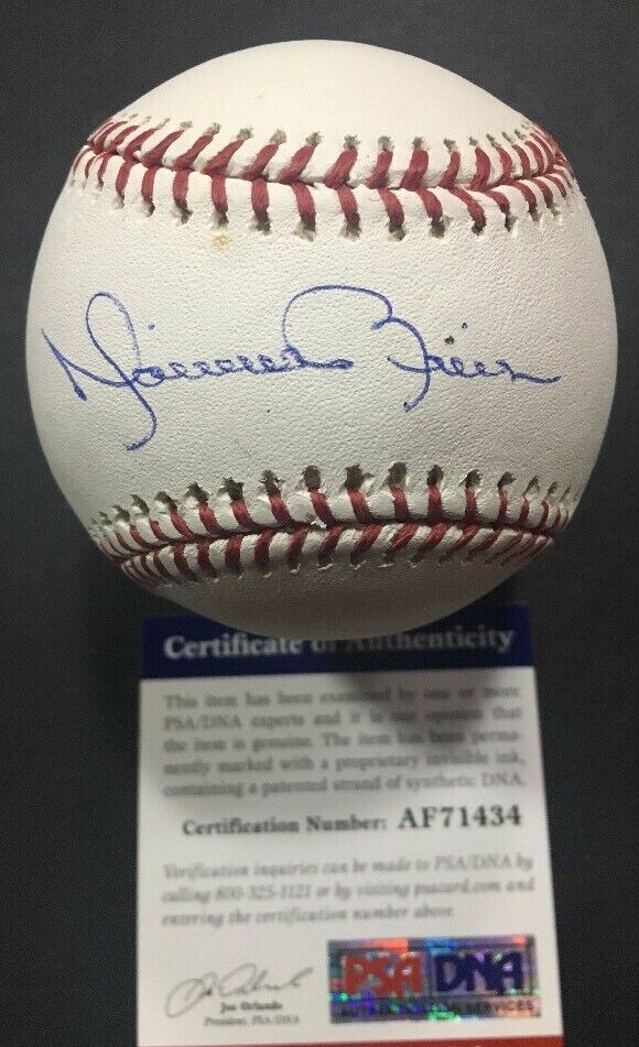 Mariano Rivera signed Yankees official Mlb Baseball Psa coa MInt Autograph hof