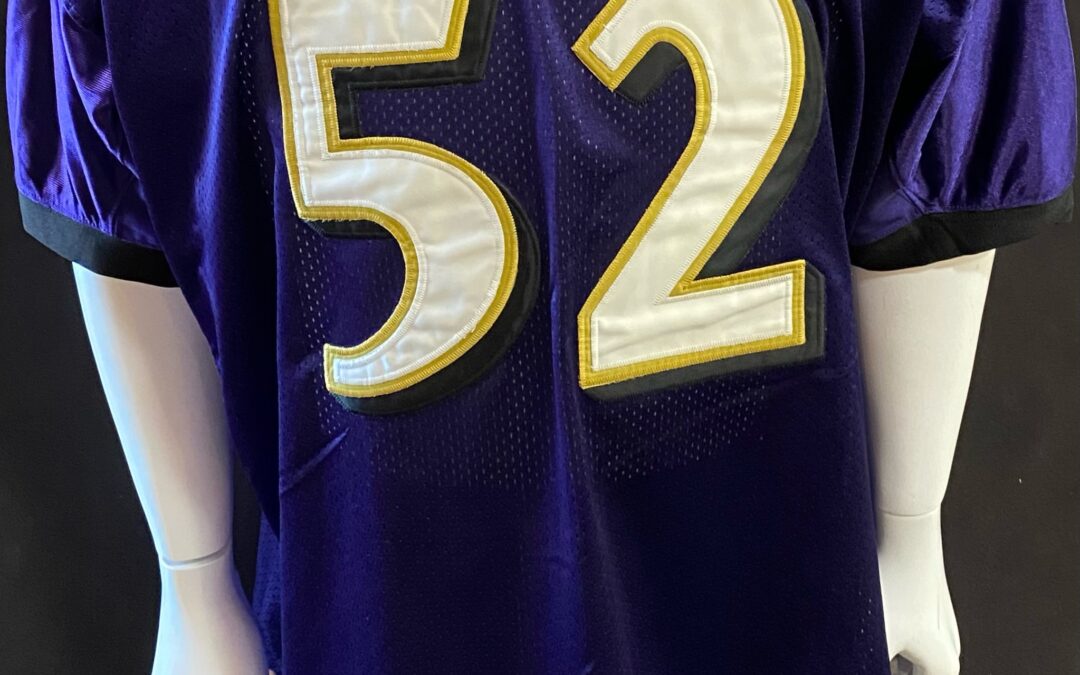 Ray Lewis Baltimore Ravens Purple Authentic #52 Football Jersey Reebok Official