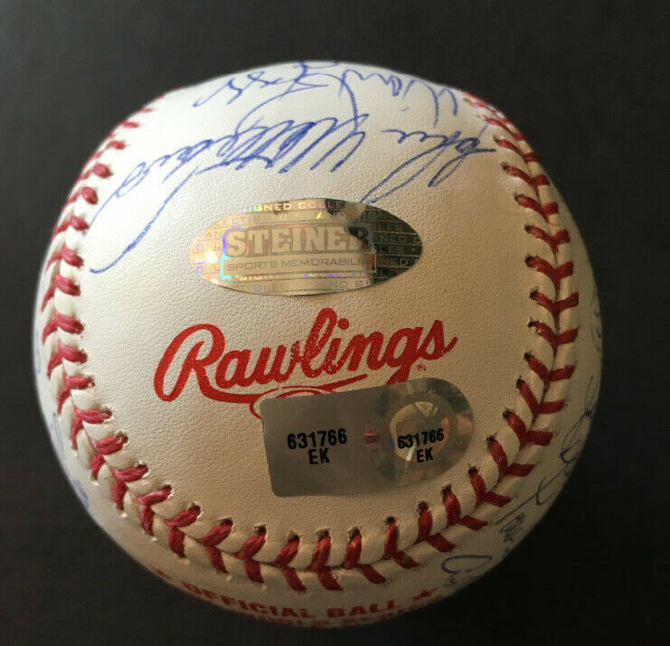TINO MARTINEZ (Yankees)1996 World Series Signed Official
