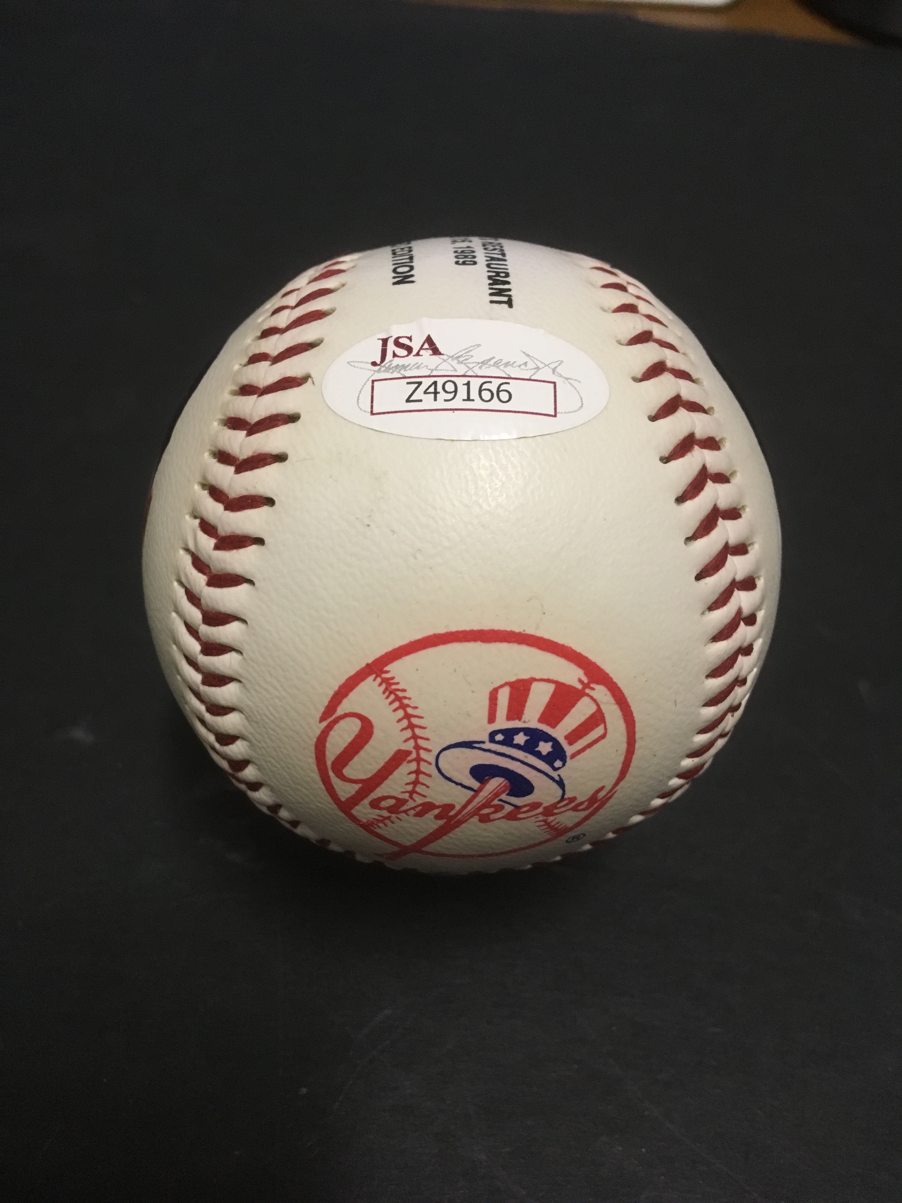 Dodgers Marlins JSA Certified Don Mattingly Autographed Ball Autographed Baseballs OAL !