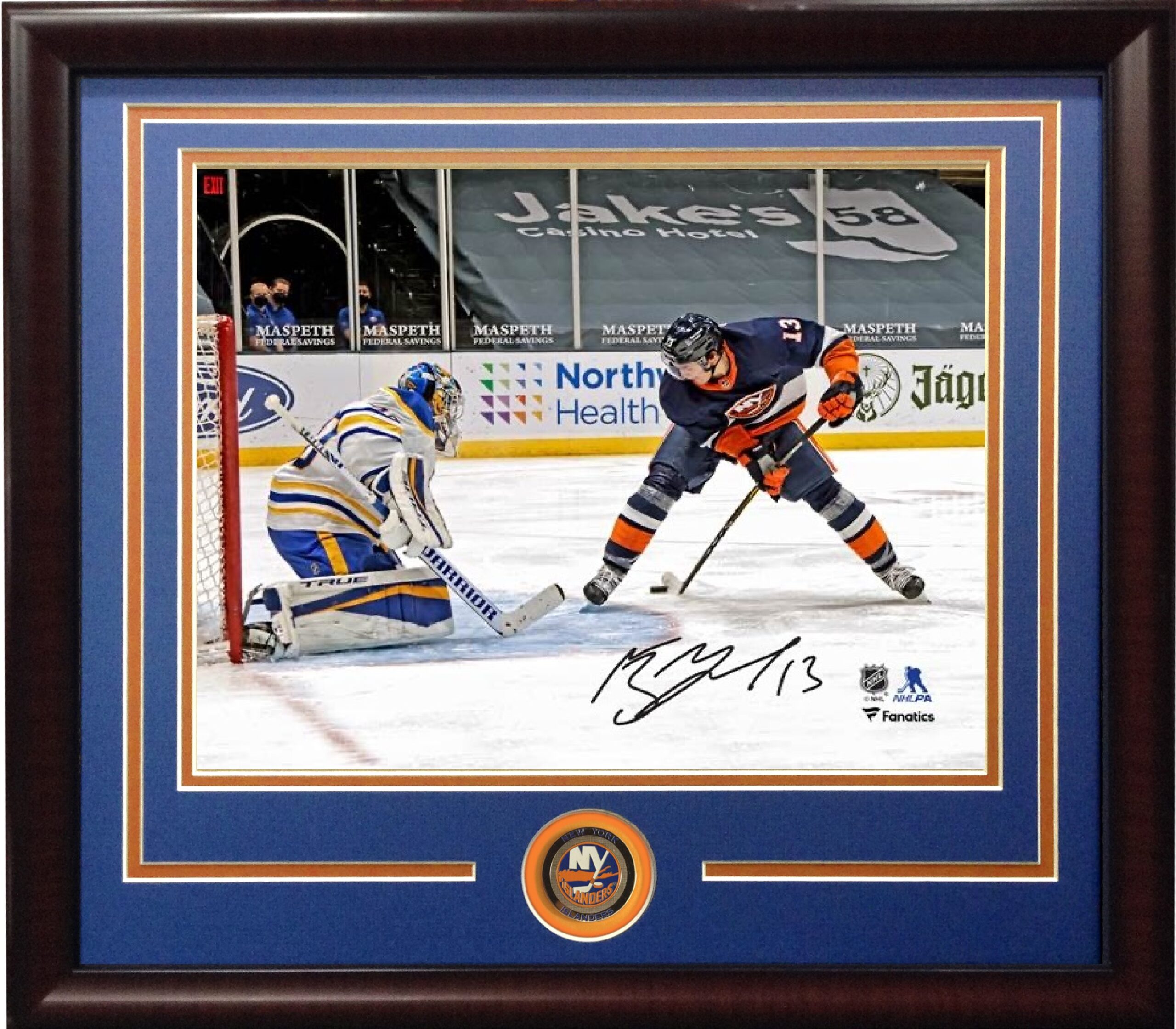 Bryan Trottier Stanley Cups Autographed Custom Hockey Jersey - BAS COA