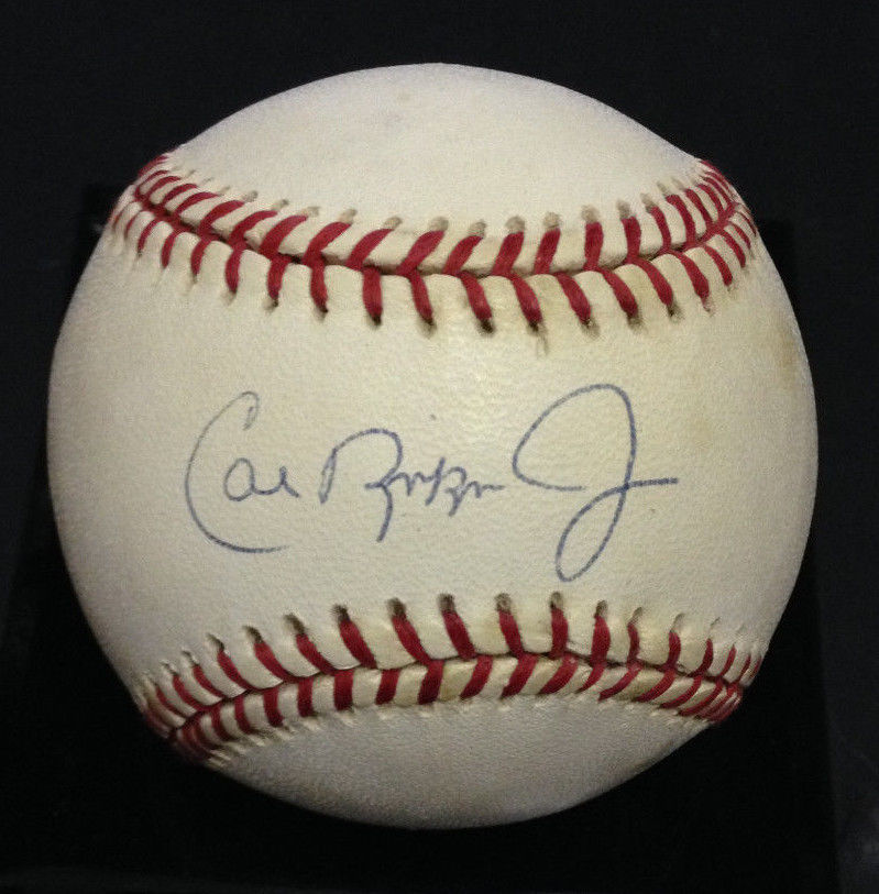 Cal Ripken Jr Orioles Signed Official A.L Baseball autograph  HOF PSA DNA COA