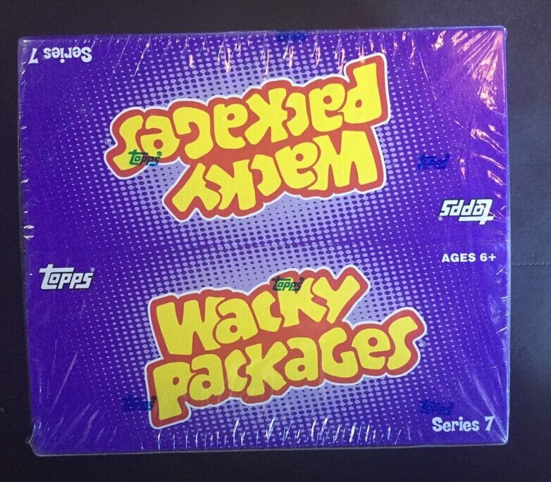 2010 Topps Wacky Packages Hobby Box Series 7 24 Packs Sealed FREE SHIP stickers