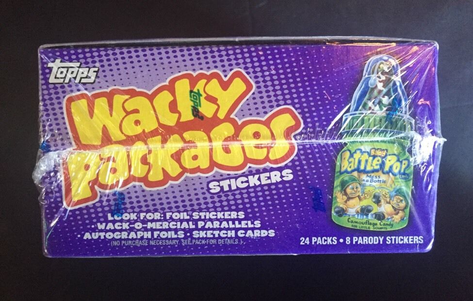 Details about  / 2010 TOPPS WACKY PACKAGES OLD SCHOOL SERIES 1 OPEN BOX 24 UNOPENED PACKS