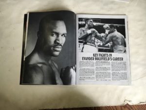 Evander Holyfield vs George Foreman Original Fight Program April 19 1991 - Image 3