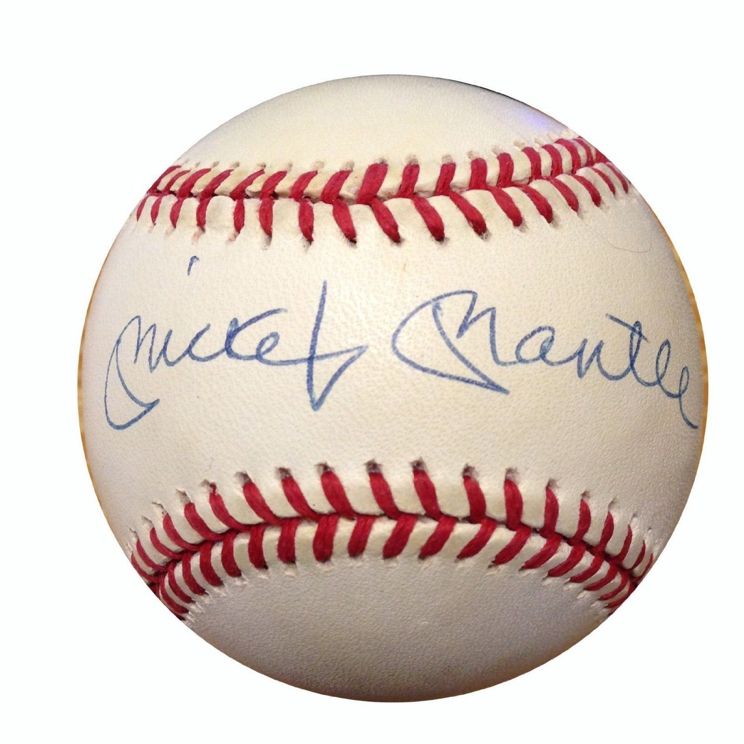 Mickey Mantle Signed Official A.l Baseball Bold  autograph HOF UDA COA Yankees
