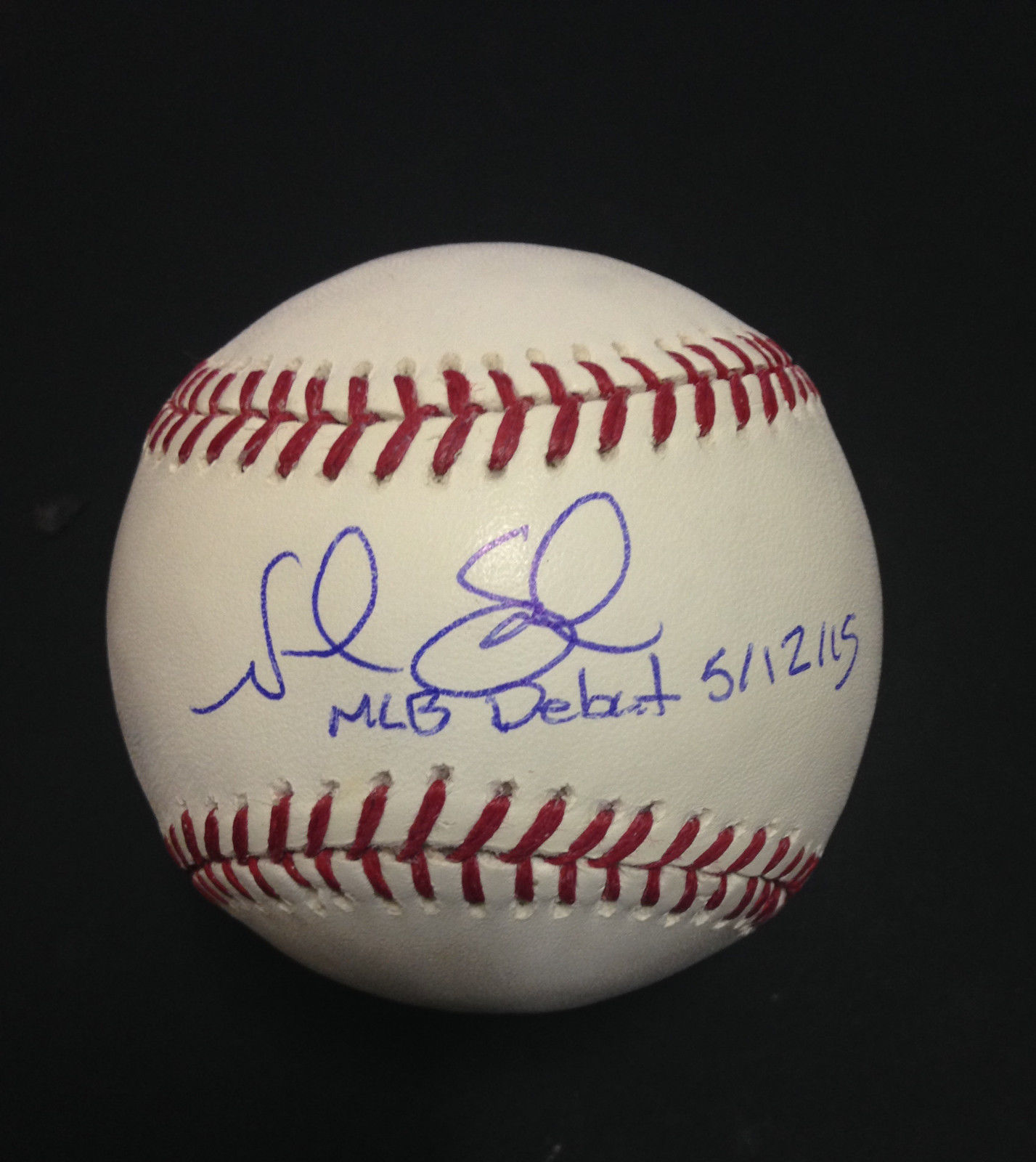 Noah Syndergaard Mets signed Official MLB Holo Coa Baseball inscribed mlb Debut