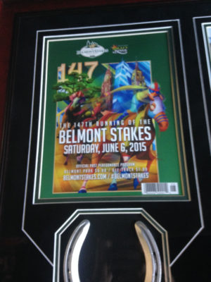 American pharaoh Victor Espinoza signed FRAMED photo program ticket dirt steiner - Image 6