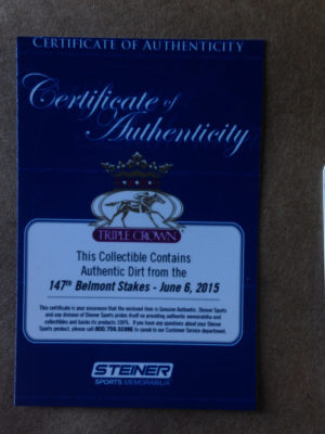 American pharaoh Victor Espinoza signed FRAMED photo program ticket dirt steiner - Image 9