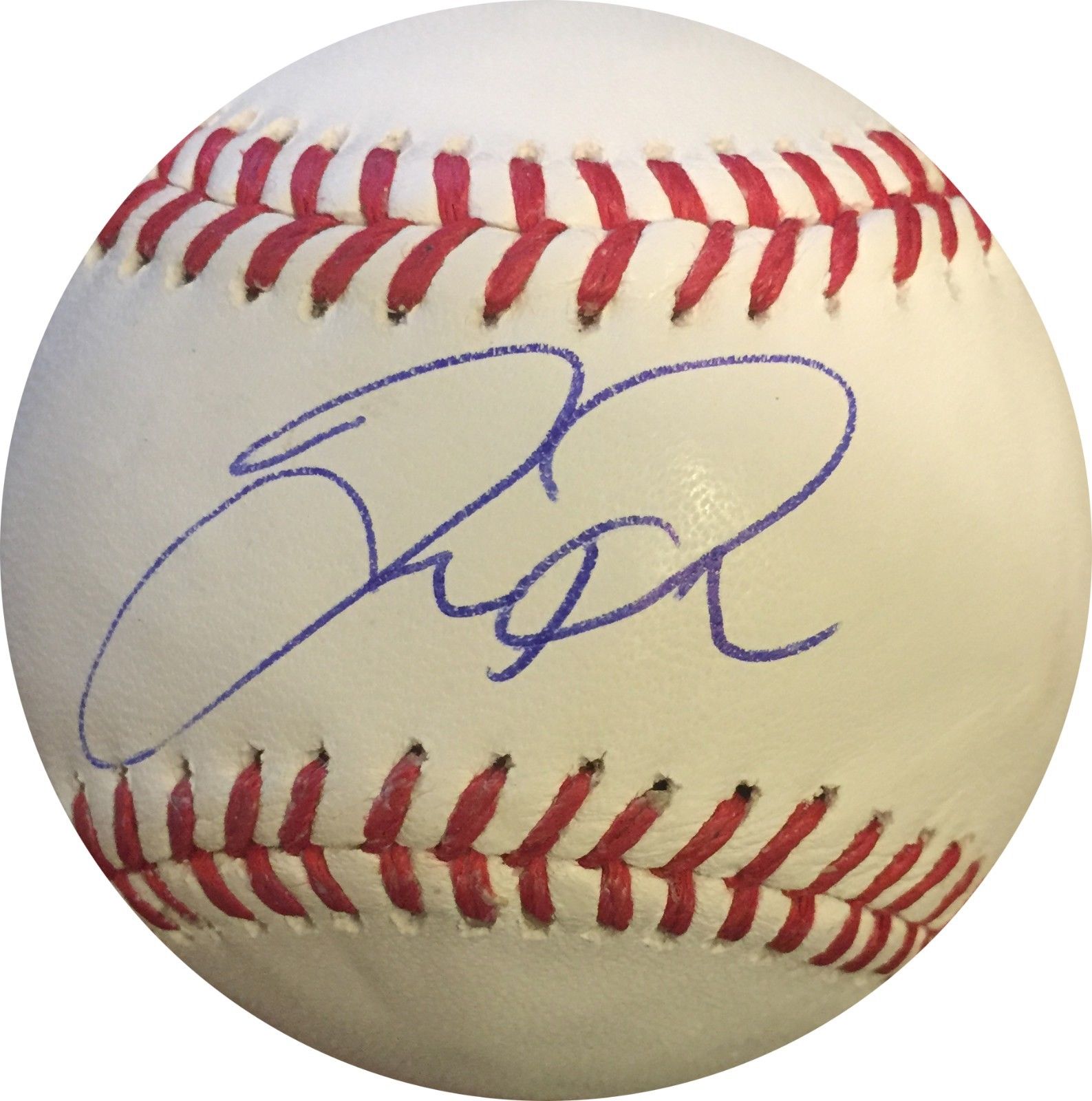 Joc Pederson Signed Official Baseball ROOKIE Auto Dodgers WS Mlb Holo Coa Mint