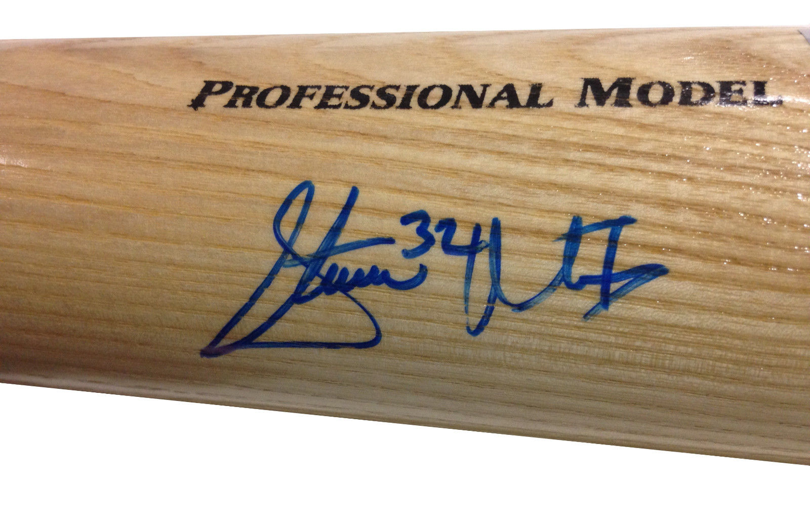 Steven Matz Mets signed Rawlings Big Stick bat rookie autograph MLB Holo COA