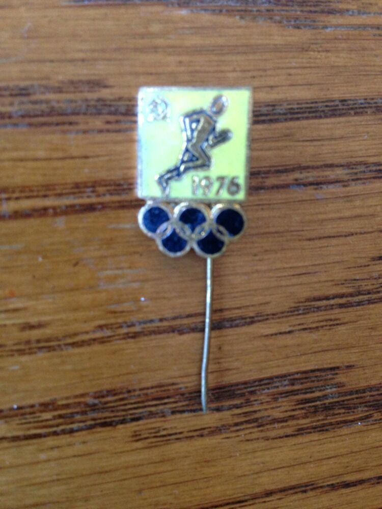 1976 Summer Olympics Vintage Original  Press Pin  Montreal