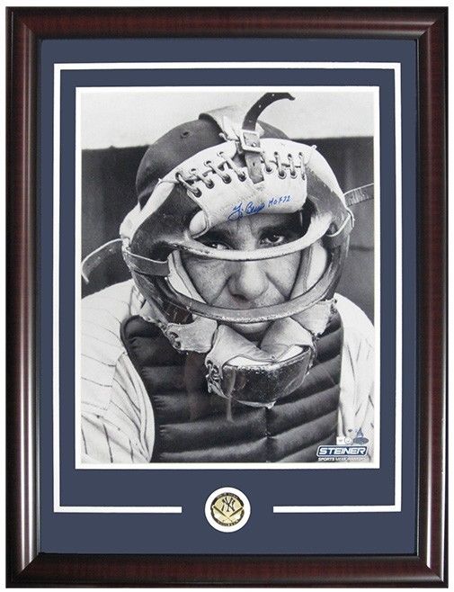 Yogi Berra Signed Inscribed HOF 72 16×20 Photo YANKEES LE /50 RARE Steiner COA
