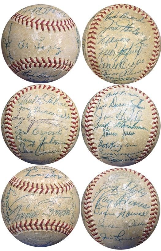 1957 Chicago White Sox Team Signed OAL Harridge Baseball Lopez Aparicio Doby COA