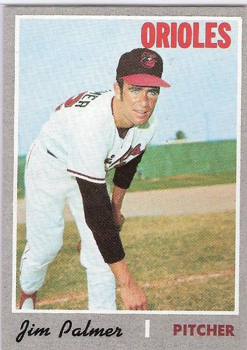 Jim Palmer Baseball Card 1970 Topps #449 Very Good Condition Sharp