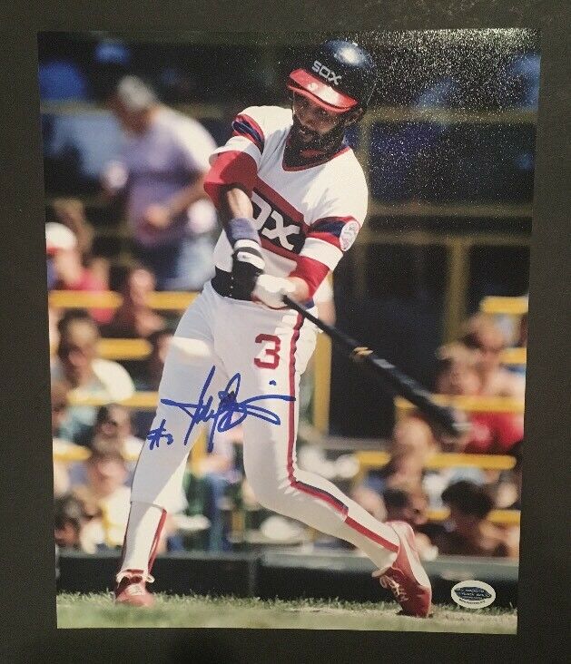 Harold Baines Chicago White Sox Signed 8x10 Photo Jps Signed At Show Hof  Coa - Cardboard Memories