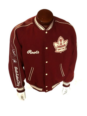 Wayne Gretzky signed Roots 2002 Olympics Team Canada jacket auto WGA LOA 1/1