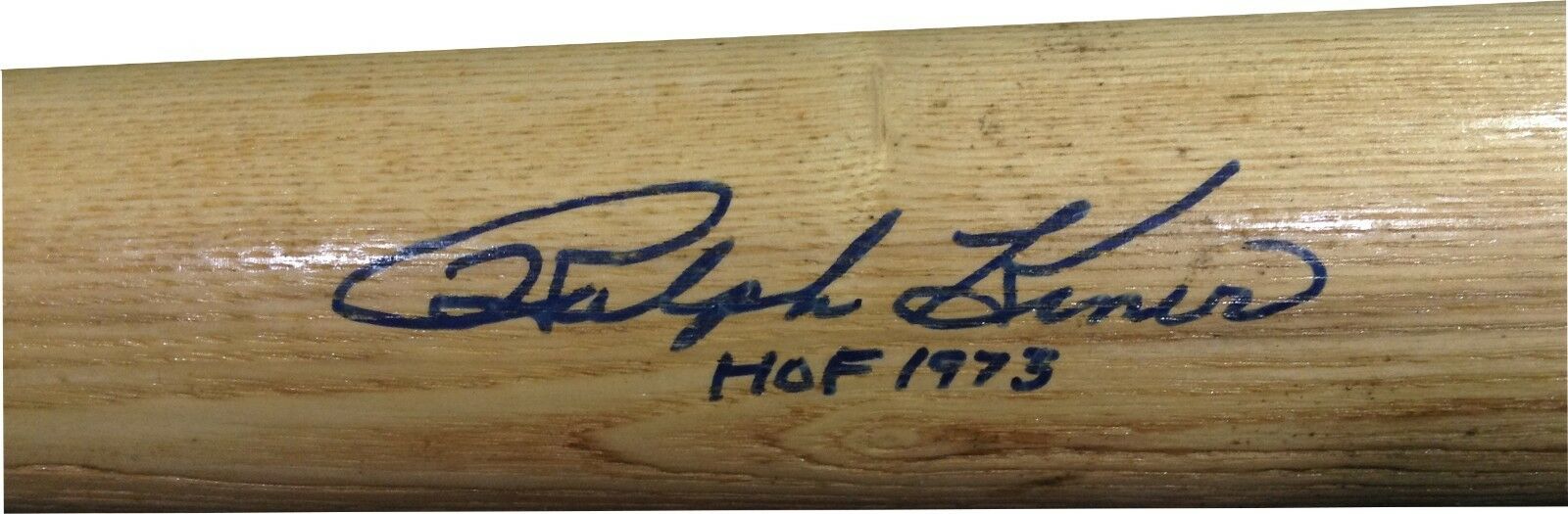 Ralph Kiner Signed Louisville Slugger Bat Inscribed HOF 1975 Vintage Auto COA