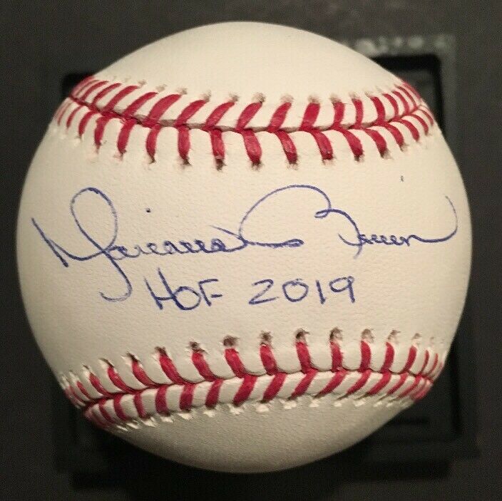 Mariano Rivera signed MLB baseball ins HOF 2019 mint autograph Steiner COA auto
