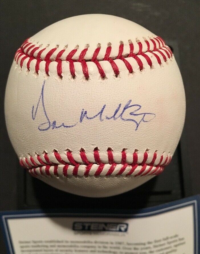 Don Mattingly Signed Official Mlb Baseball Steiner Coa Autograph Yankees Captain