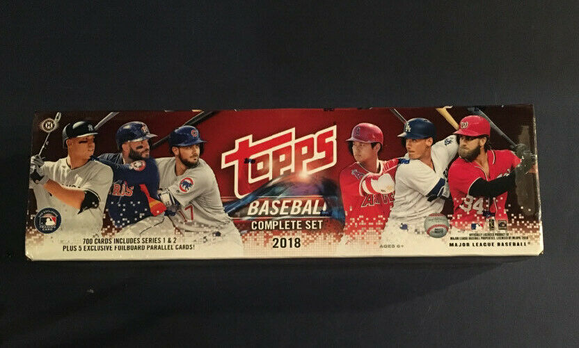 2018 TOPPS Baseball Complete Factory Set Hobby 5 foil ronald Acuna rc Torres MT