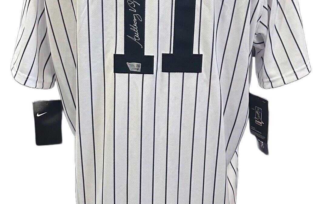 Anthony Volpe Signed Nike On Field Authentic NY Yankees Jersey Autograph Fanatics COA