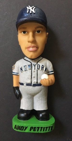 2001 Bobble Dobbles New York Yankees Andy Pettitte Bobblehead Ws 9/11 Very Rare