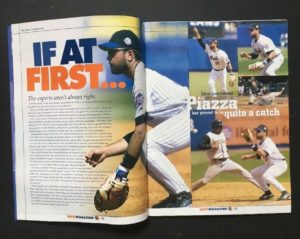 2004 Mike Piazza Makes History 352 Hr Mets Magazine Program Rare - Image 3