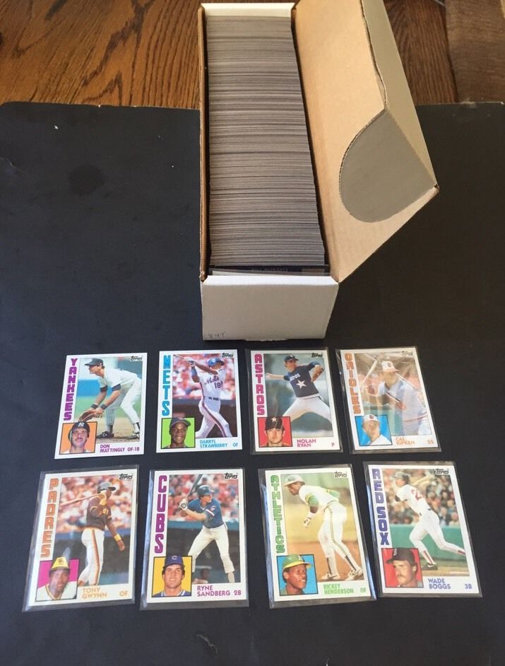 1984 Topps Complete Baseball Card Set Mint Razor Sharp Mattingly Rookie RC 1-792