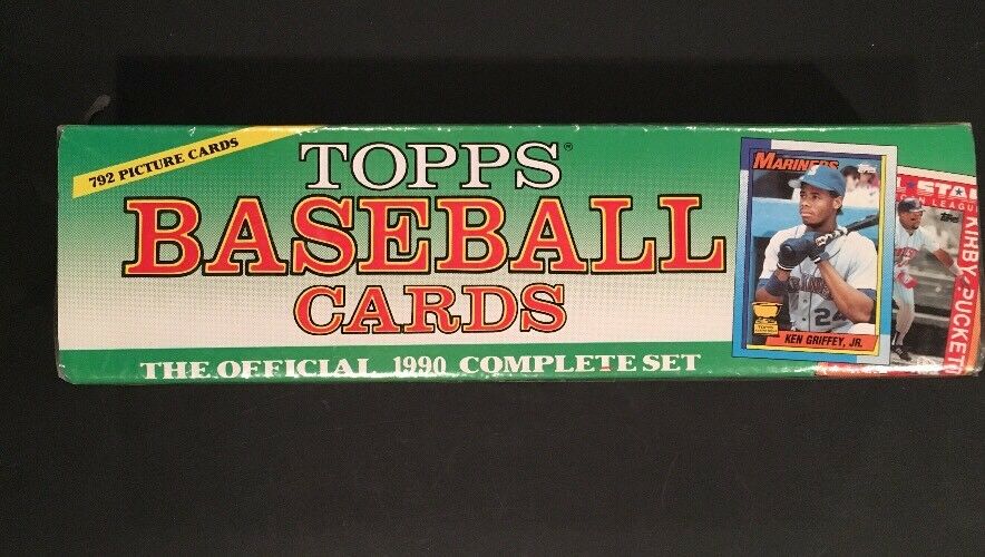1990 Topps Factory Sealed Baseball Set 792 Cards Mint Clean Frank Thomas Rookie