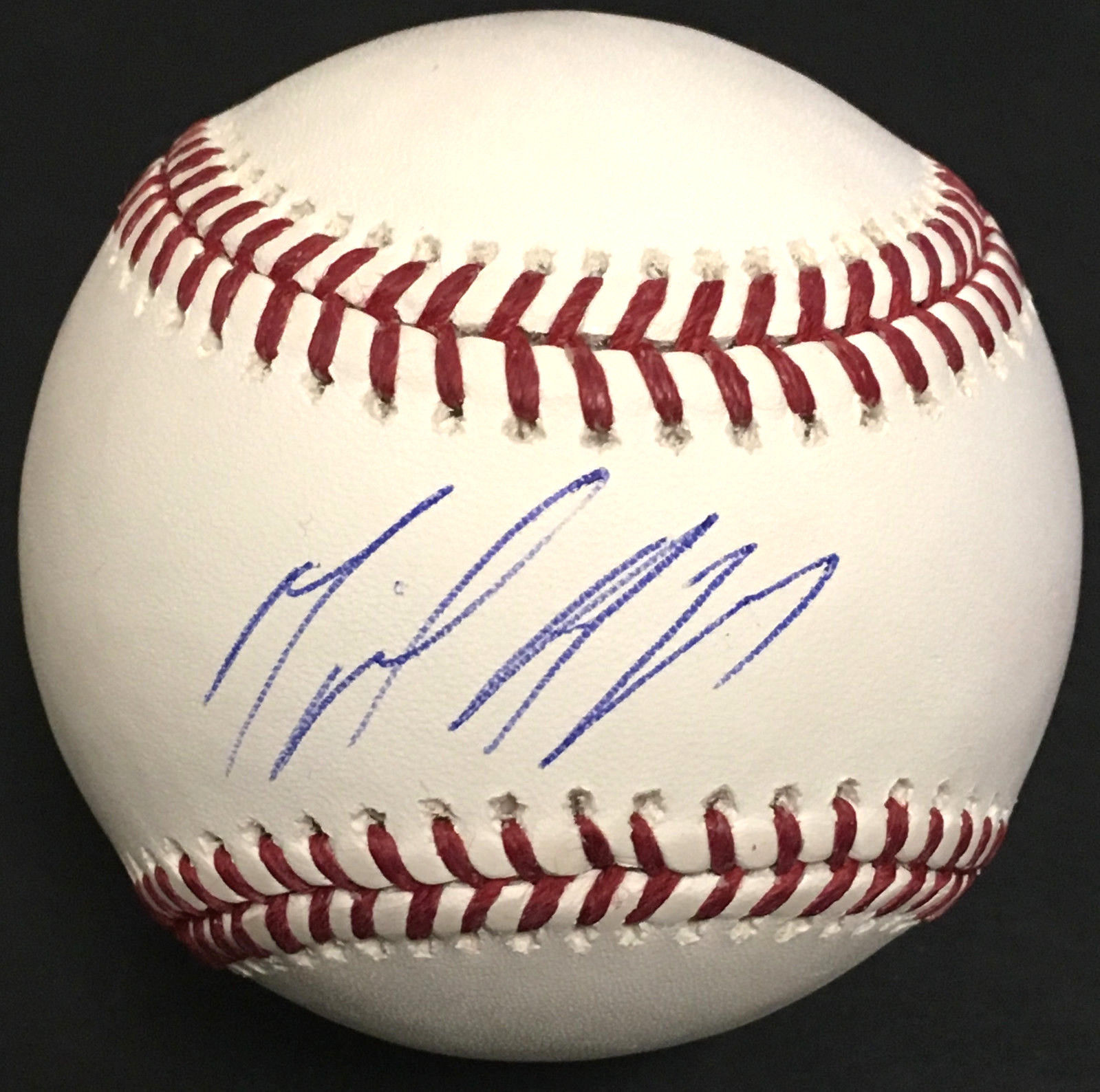 Miguel Andujar signed official MLB Baseball Yankees rookie auto Steiner COA ROY?