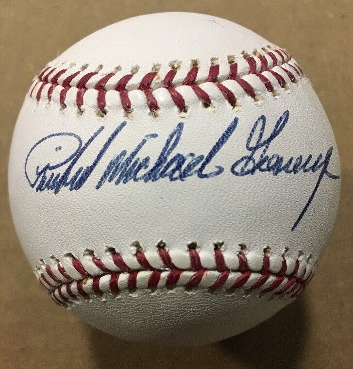 Richard Michael Gossage Full Name Signed MLb Baseball MT 10 Auto Goose Holo Coa