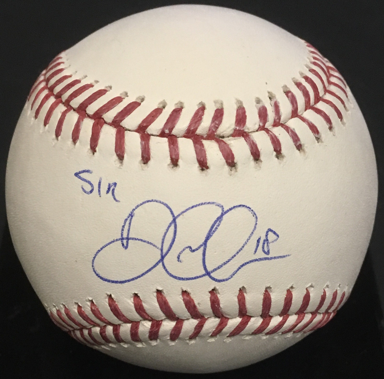 Didi Gregorius Yankees signed SIR official MLB baseball auto ins 18 Steiner COA
