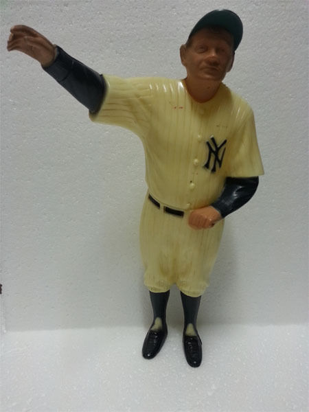 Babe Ruth Yankees 1962 ORIGINAL Hartland Figurine figure no bat RARE statue