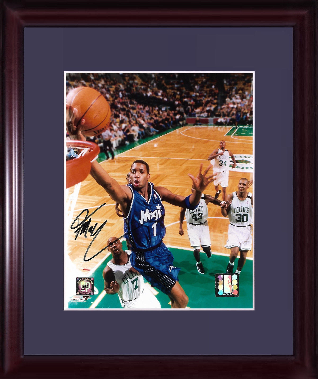 Tracy McGrady Orlando Magic Autographed Slam Dunk 8x10 Photo - Autograph  Authentic PERMANENT STORE - Touch of Modern