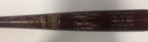 1953 Hall Of Fame Commemorative LS Engraved Auto HOF Bat Dizzy Dean Le/ 500 Mt